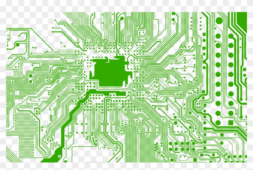 Electronic Circuit Circuit Diagram Electrical Network - Clipart Electronic Circuit - Png Download #2494039
