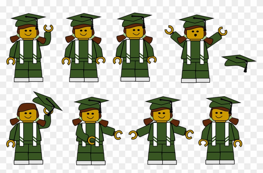 Lego Graduation Clipart - Png Download #2495025