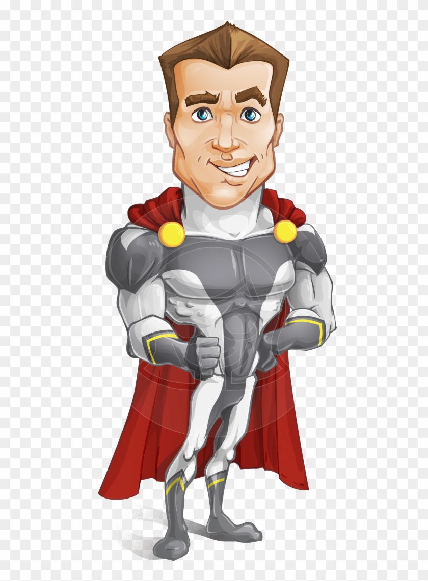 Thor Vector Super Hero - Cartoon Clipart #2495055