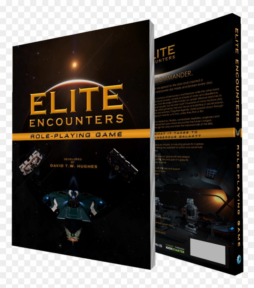 The Elite-encounters Rpg Is On Sale - Book Cover Clipart