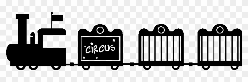Sticker Trains De Cirque Ambiance Sticker Kc6852 - Railroad Car Clipart #2495274