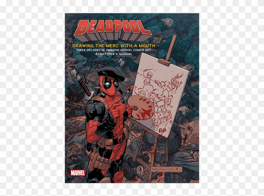 Books - Deadpool Drawing The Merc With A Mouth Clipart