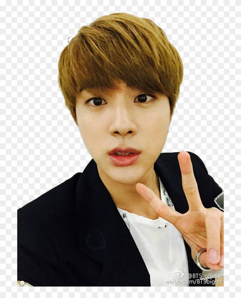 Bts Png By - Jin Bts Selca Png Clipart #2495389