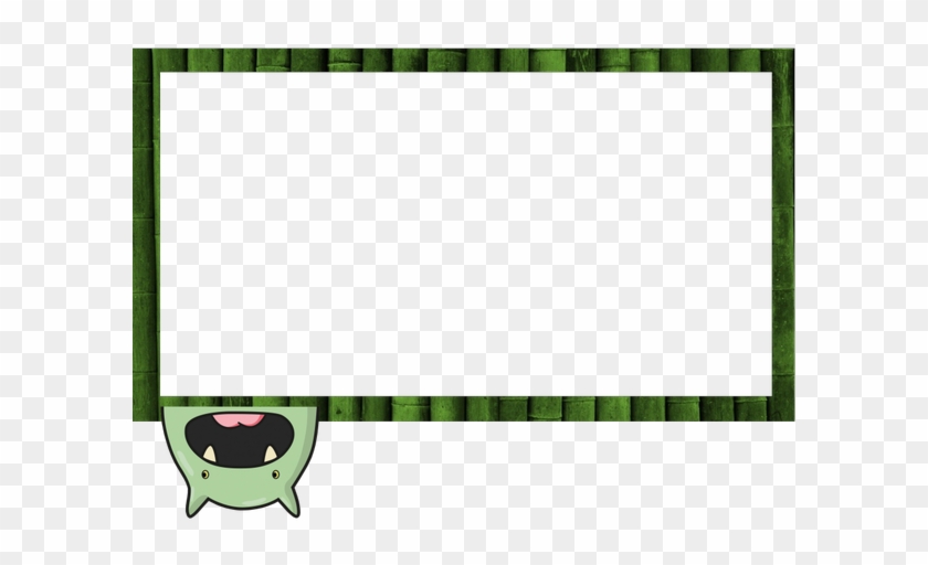 Twitch, Fortnite, Picture Frames, Green, Yellow Png - Fortnite Facecam Border Png Clipart
