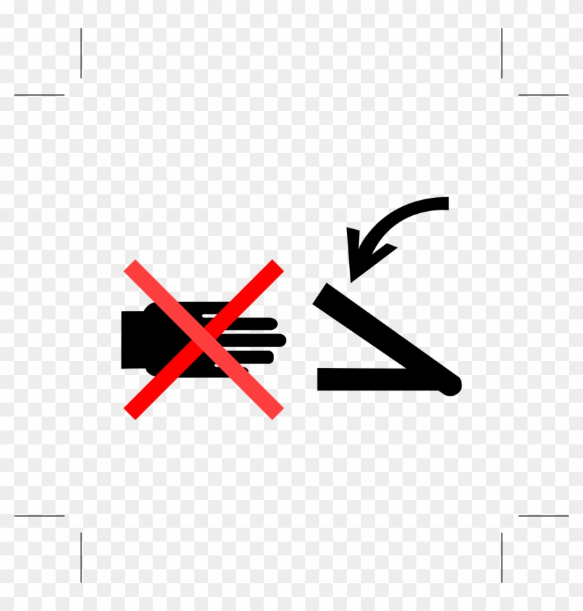 Hand Danger Icon Symbol Caution Png Image - Graphic Design Clipart #2496365