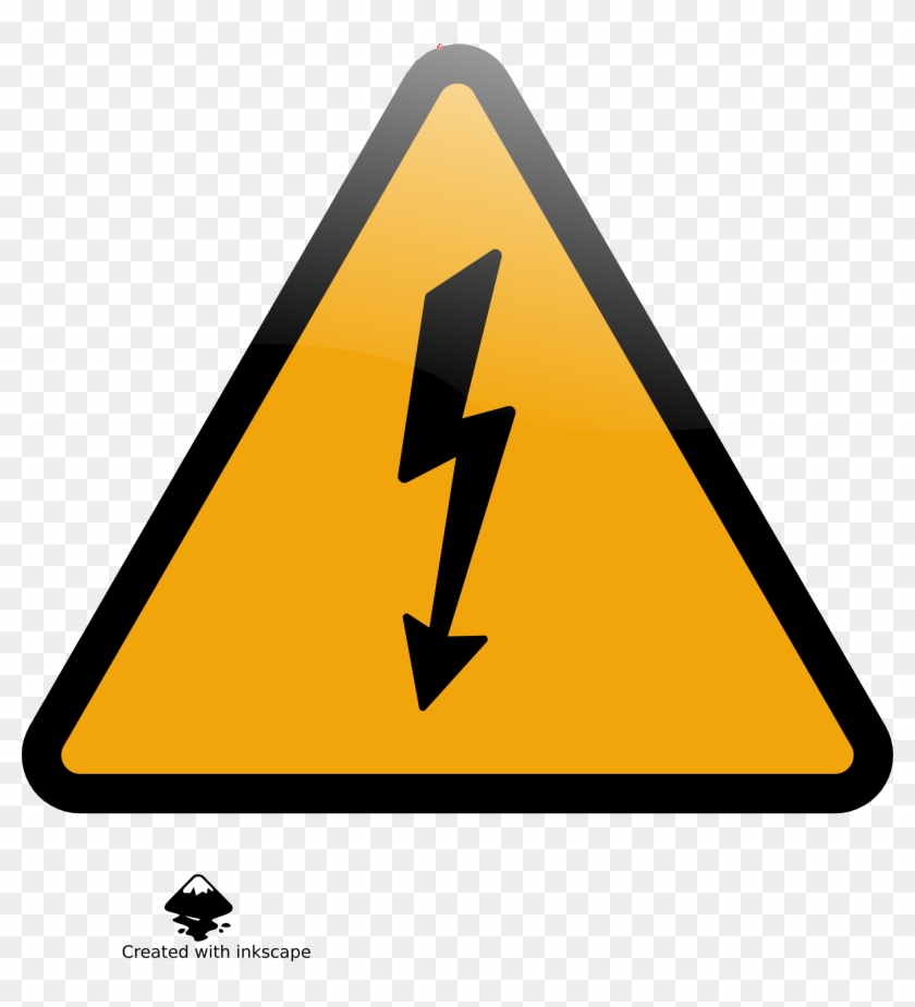 This Free Icons Png Design Of Caution High Voltage - Simbolo De Alto Voltaje Clipart
