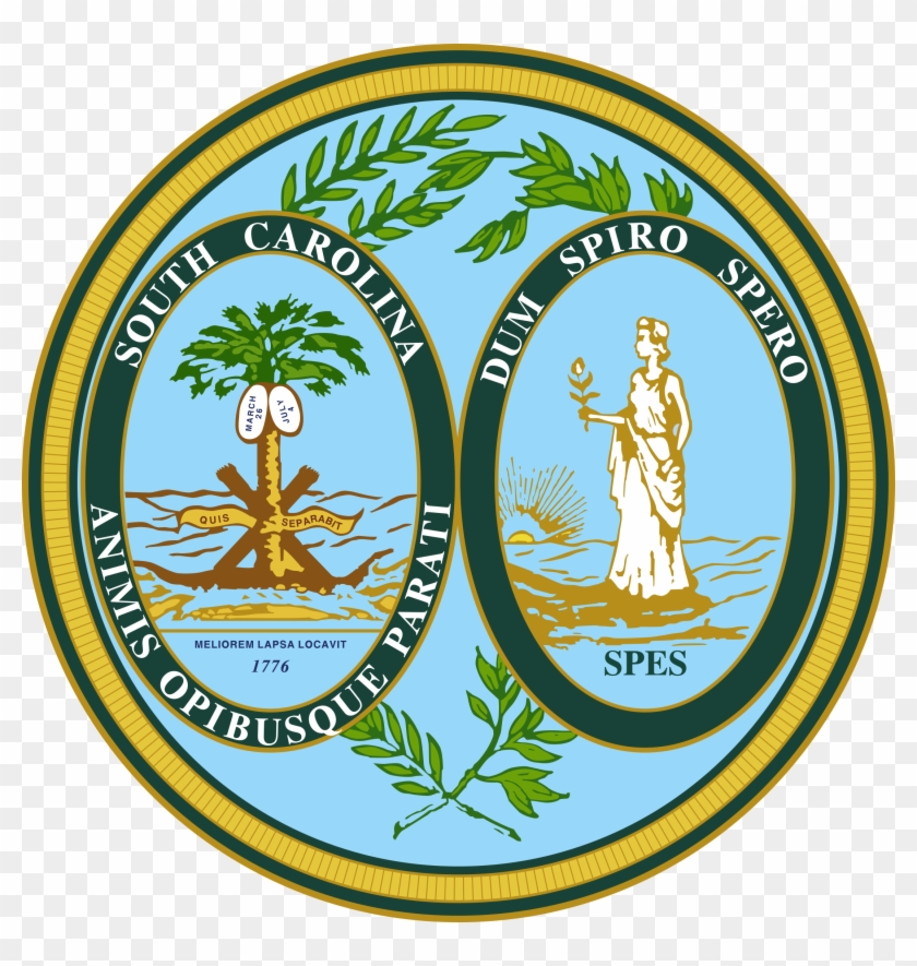 South Carolina State Seal Png - South Carolina State Symbol Clipart #2496449