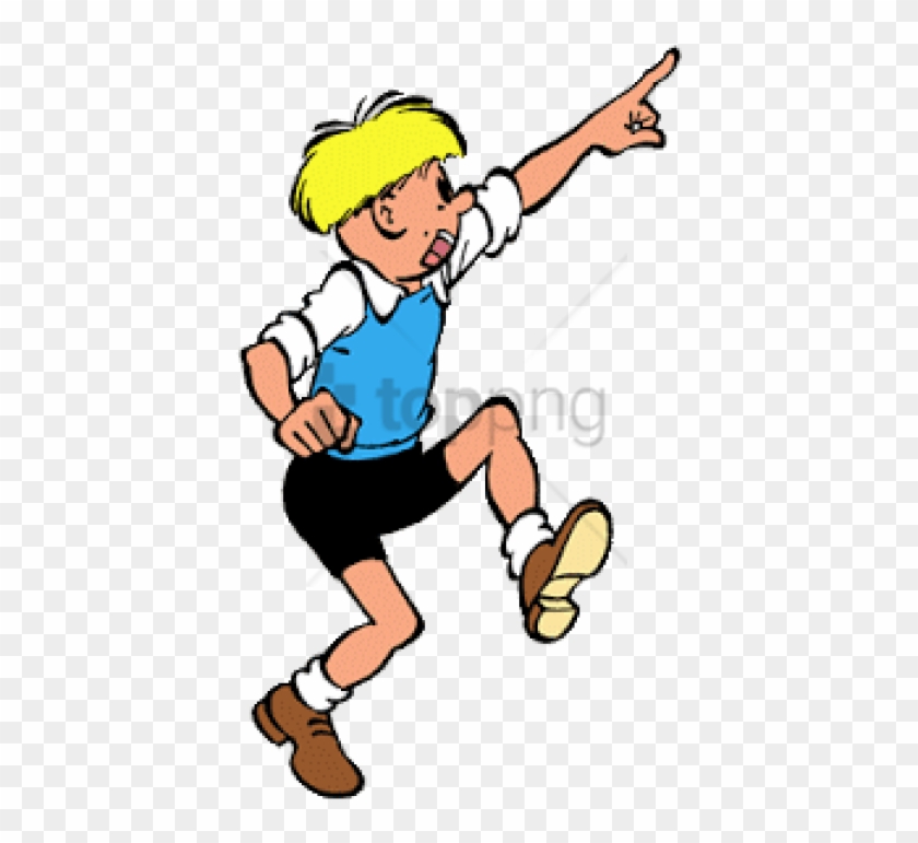 Free Png Jommeke Pointing To The Sky Png Image With - Pointing In Sky Png Clipart #2496578