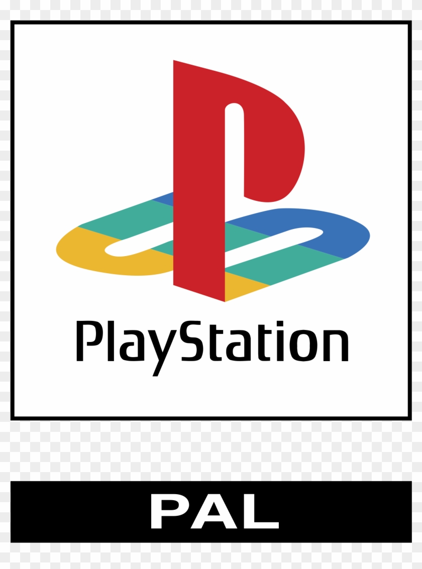 Playstation Pal Logo Png Transparent - Playstation 1 Transparent Logo Clipart #2496761