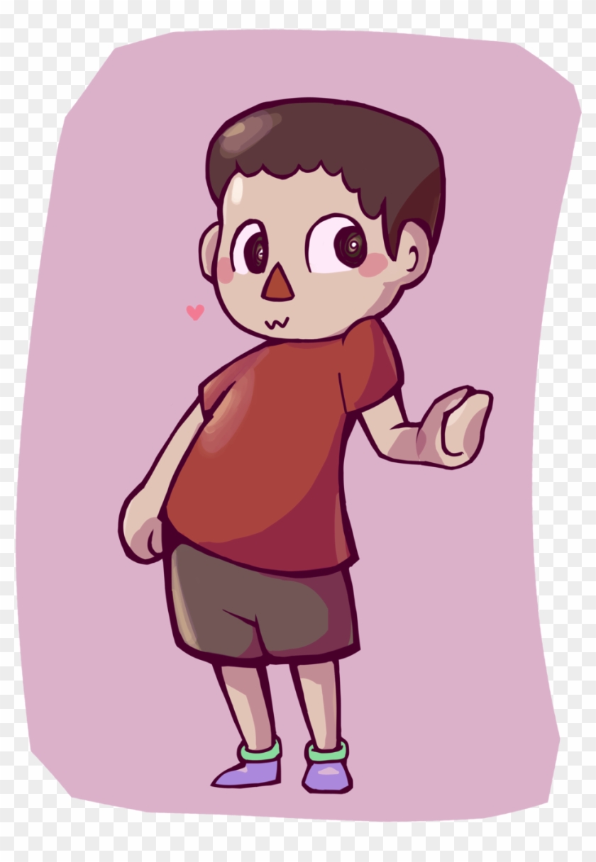 Its Pretty Old, But Its The Villager I Love Him, Hes - Cartoon Clipart #2497260