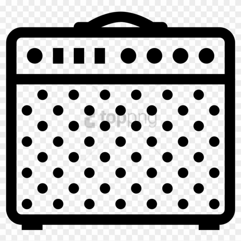 Free Png Guitar Icon Free- Guitar Amp Icon Png - Guitar Amp Icon Png Clipart #2497772