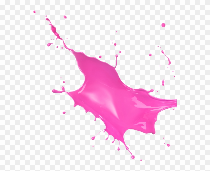 El Mundo En Colores - Pink Splash Color Clipart #2497896