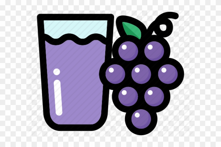 Grape Juice Clipart - Png Download #2498038