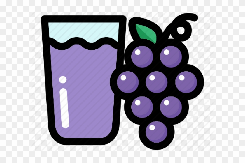 Grape Juice Clipart - Png Download