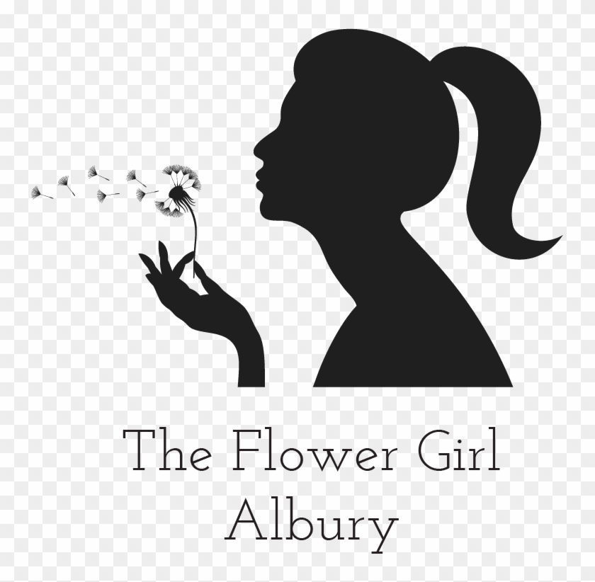 Welcome To The Flower Girl - Flower Girl Logo Png Clipart