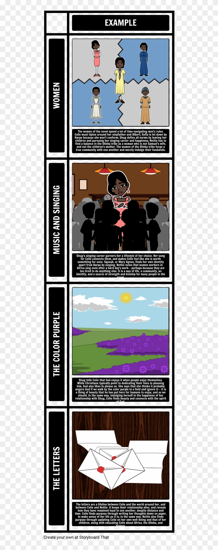 Color Purple Themes Clipart