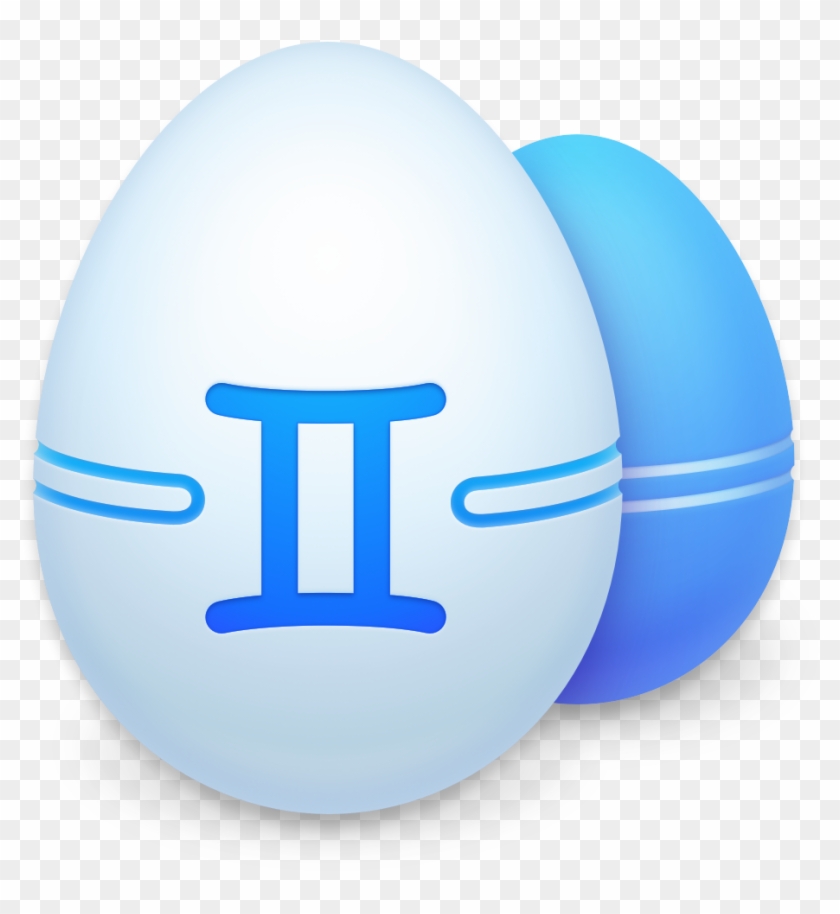 Gemini - Gemini 2 Mac Clipart #2498165