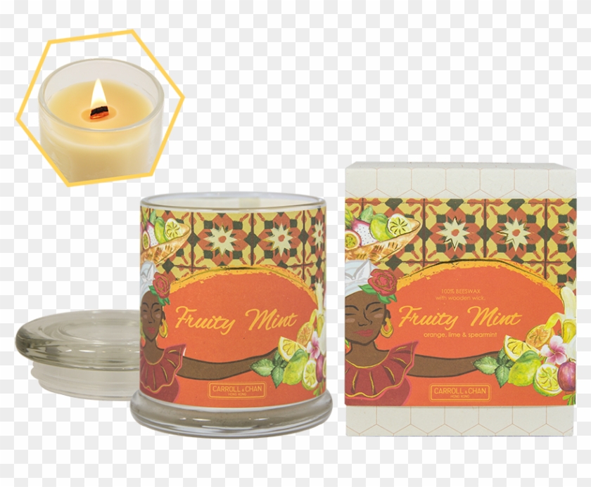 Fruity Mint Jar Candle - Candle Clipart #2498557