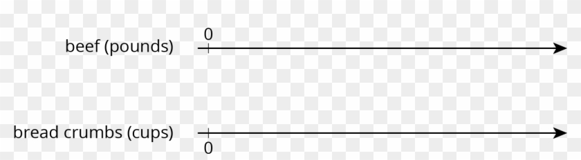 A Blank Double Number Line With 1 Tick Mark On The - Parallel Clipart #2498913