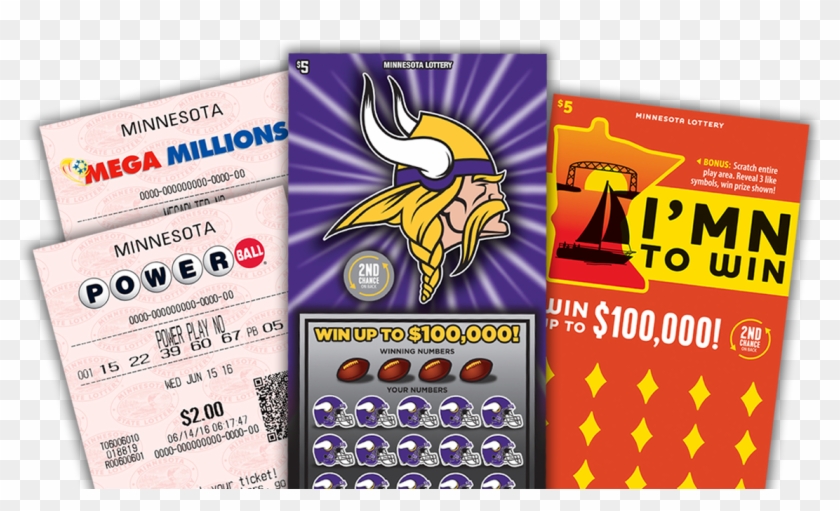 08 Ticket Fan - Minnesota Lottery Clipart