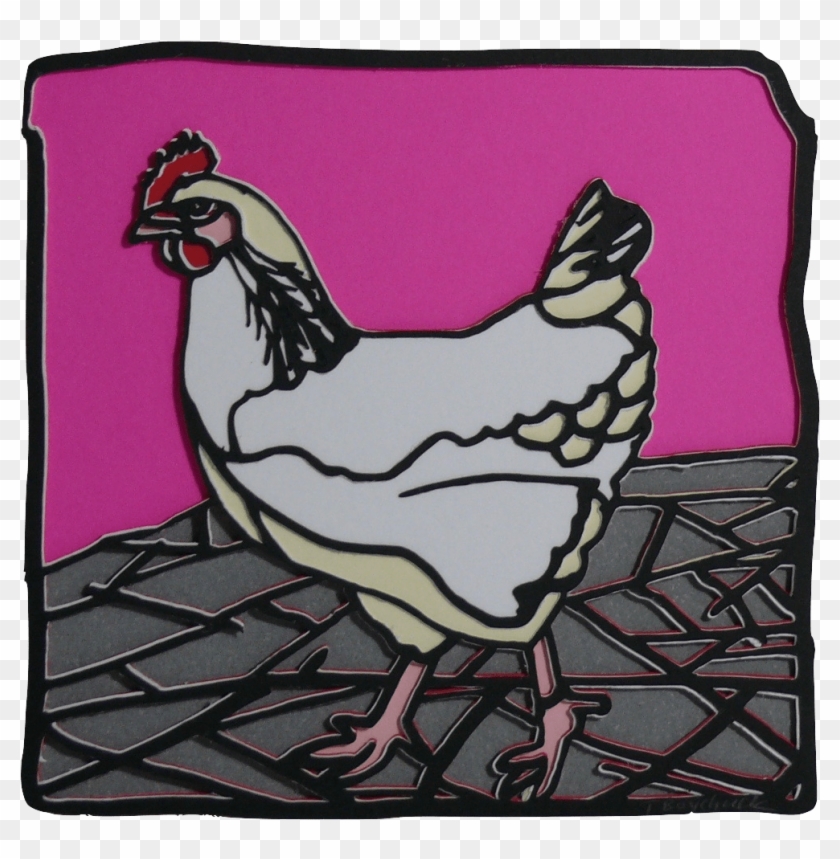 Funky Chicken - Rooster Clipart