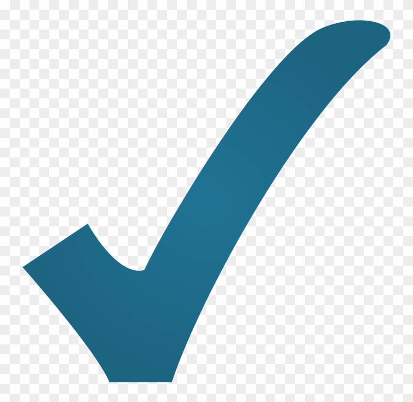 240 × 240 Pixels - Check Blue Clipart #2499339