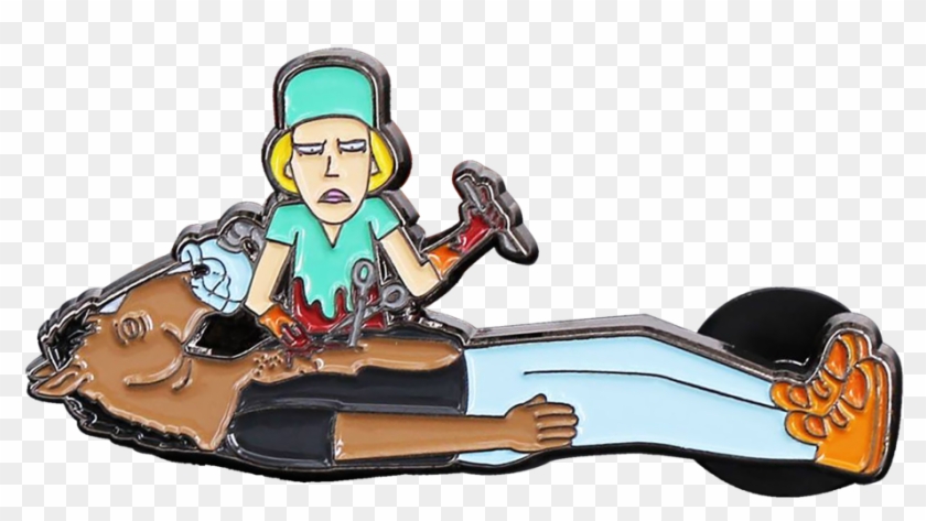 Bojack X Rick And Morty Mashup Pin - Cartoon Clipart