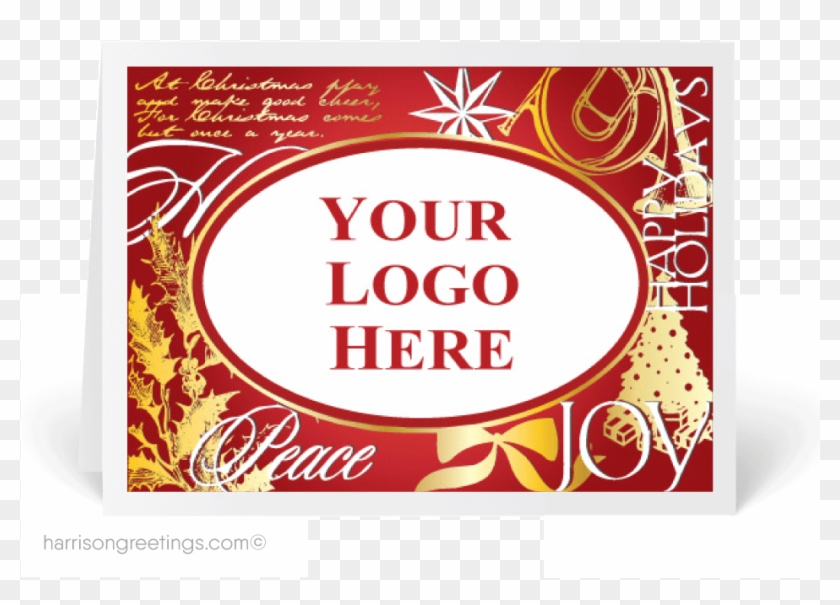 Custom Holiday Logo Card [36213] - Christmas Card Clipart