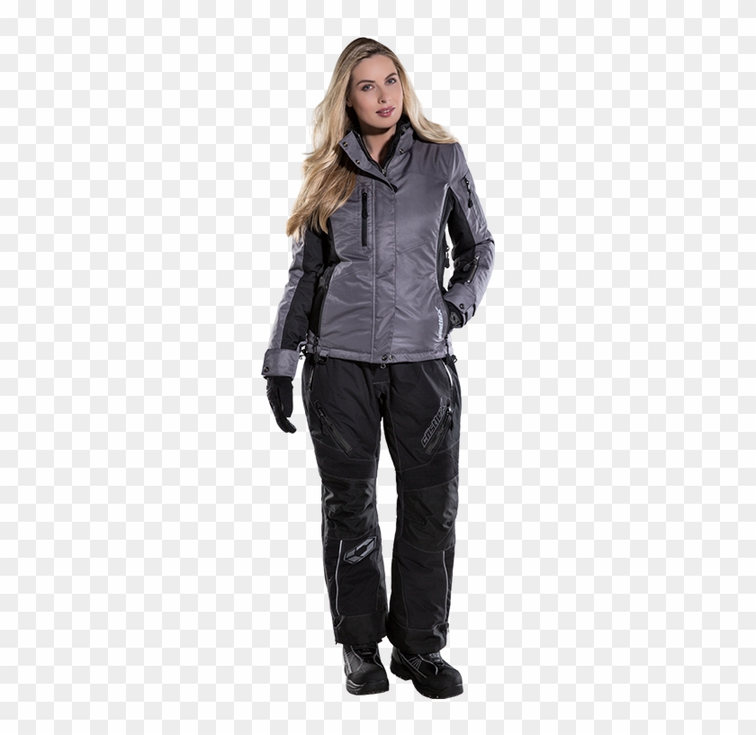 Women's Tempest - Leather Jacket Clipart