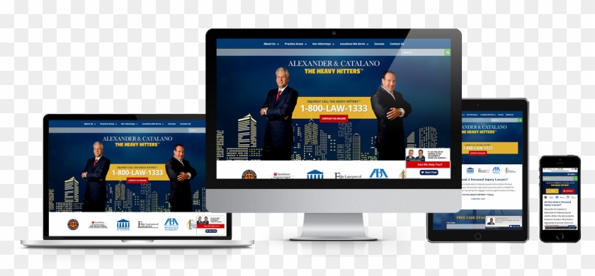 Legal Web Design - Lead Generation Website Design Clipart #250035