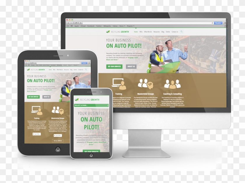 Recycling Growth Main Page - Website Clipart #250320