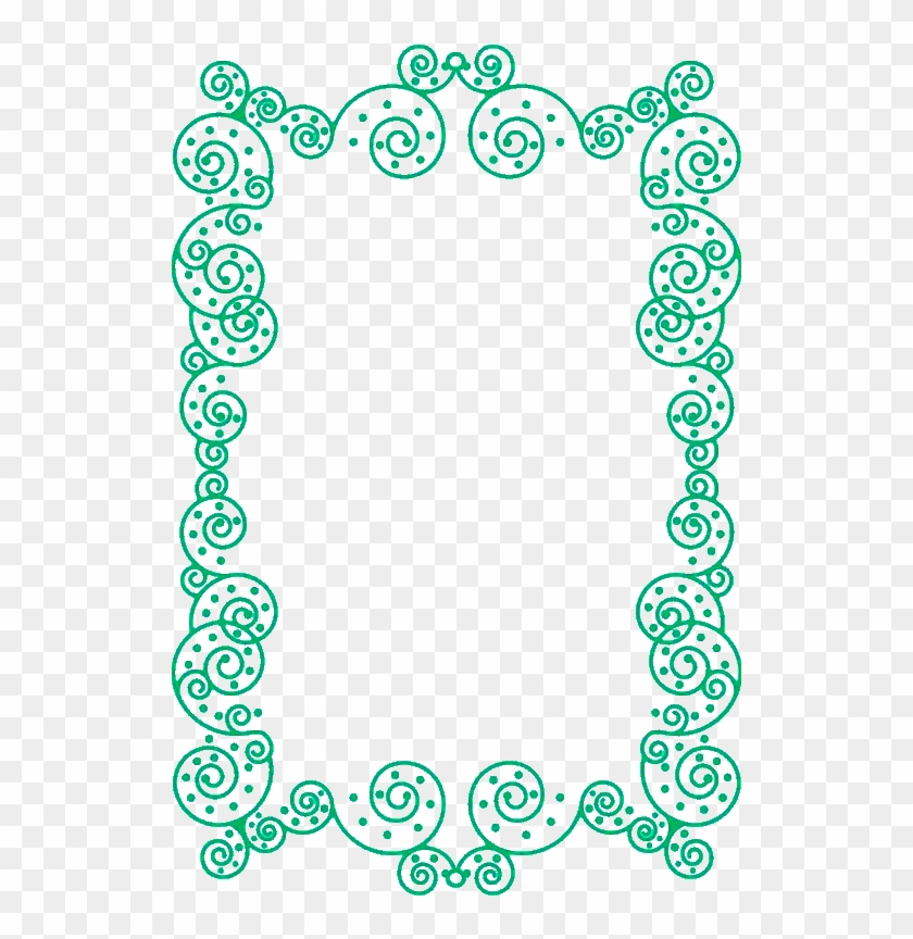 Indian Border Design Png - Circle Clipart