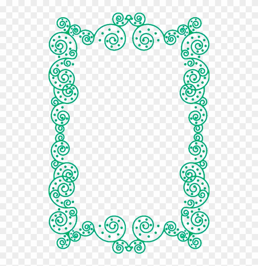 Indian Border Design Png - Circle Clipart #250666