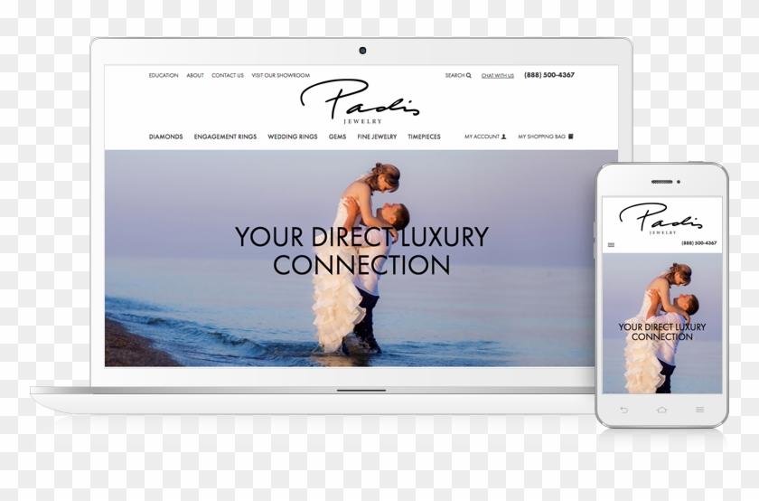 Jewelry Website Design For Retail Jewelers - Iphone Clipart