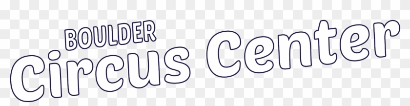 Boulder Circus Center Logo - Calligraphy Clipart #250848