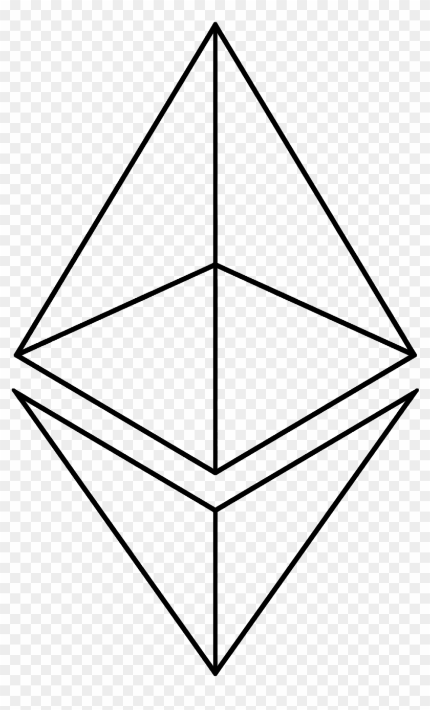 Vitalik Buterin Ethereum Eth Billionaire - White Ethereum Logo Png Clipart
