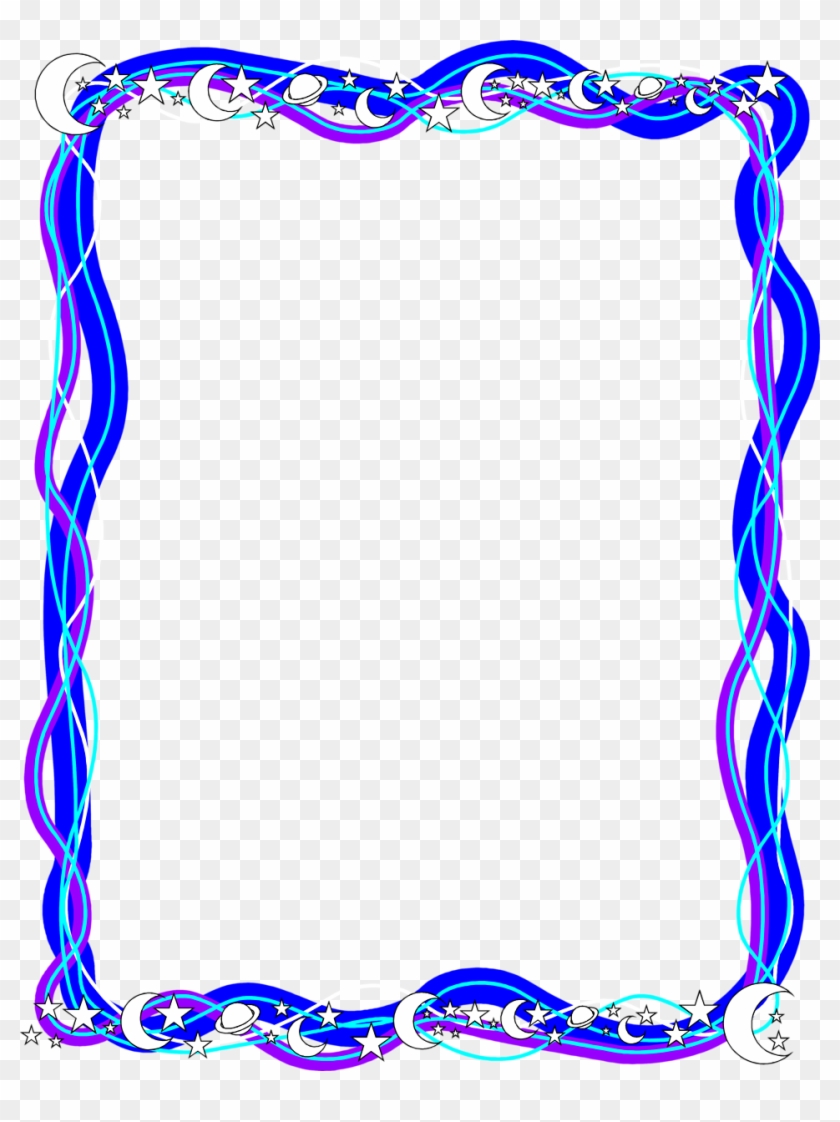 Science Clipart Border Design - Frames And Borders - Png Download