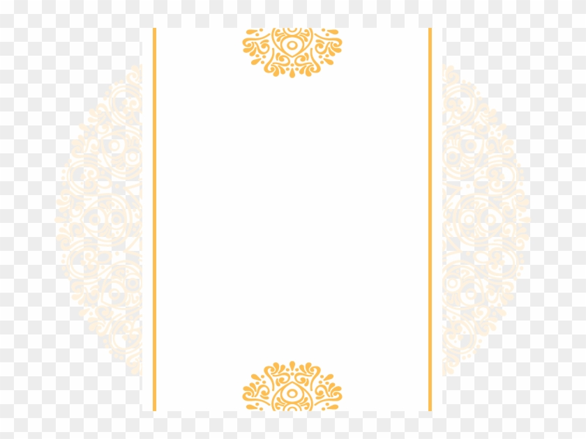 সরস্বতী পূজা ২০১৯ - Vector Wedding Invitation Ornament Clipart #251112