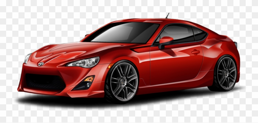 Red Toyota Gt86 Png Image, Free Car Image - Alfa Romeo Spider 2018 Clipart
