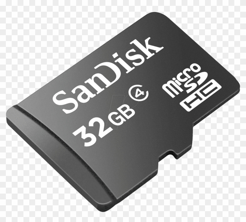 Secure Digital, Sd Card Png - 16gb Sandisk Memory Card Clipart #251251