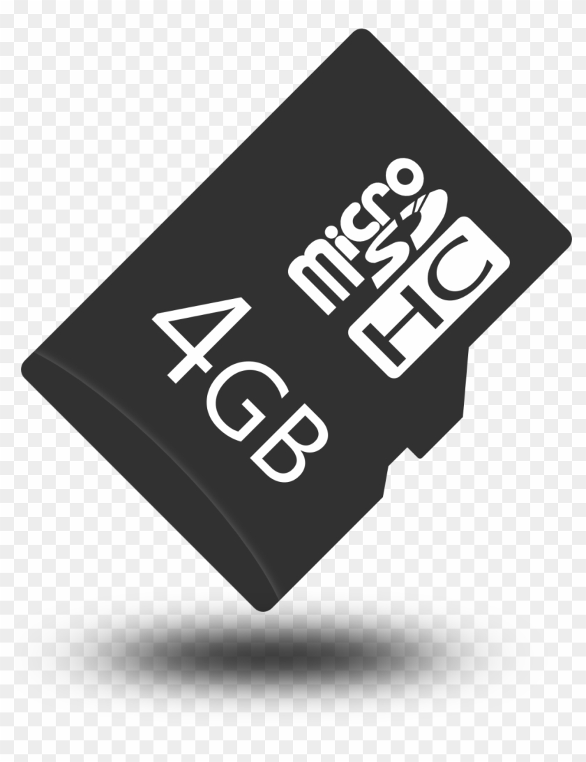 Secure Digital, Sd Card Png - Micro Sd Card Png Clipart #251440