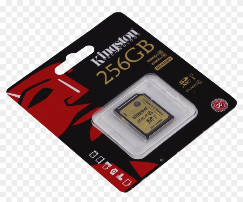 Kingston Sdxc Memory Card Photo-3 - Memory Ssd Clipart