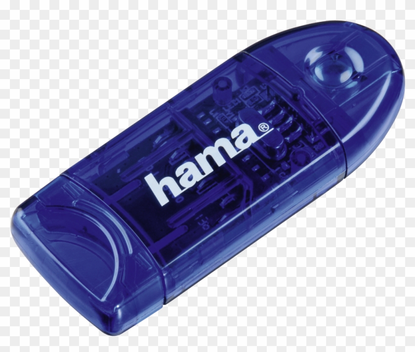 0 Sd Card Reader, Blue - Usb Flash Drive Clipart #252165