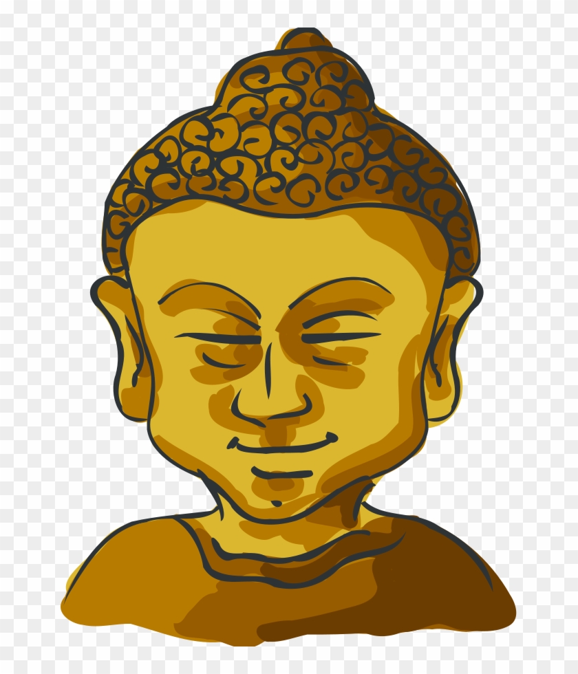 Gautama Buddha Golden Buddha Buddhism Avukana Buddha - Buddhism Clip Art - Png Download
