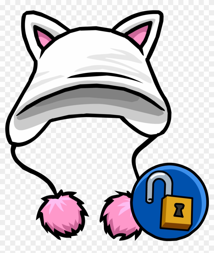 Cat In The Hat Hat Png - Kitty Club Penguin Clipart #252439