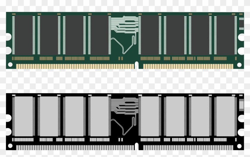 This Free Icons Png Design Of Ram Memory Card Clipart