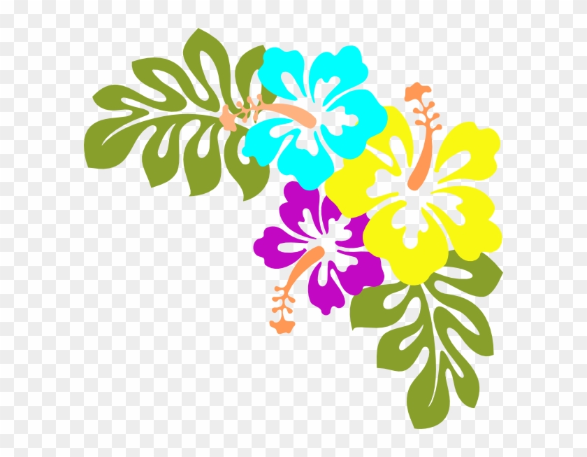 Hawaiian Flower Clip Art - Hawaiian Flower Vector Png Transparent Png #252523