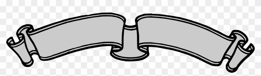 Clip Art Ribbon Banner - Png Download