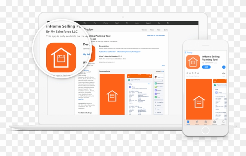 Introducing Mysalesforce, Branded Apps For A Mobile - Salesforce Mobile App Branding Clipart