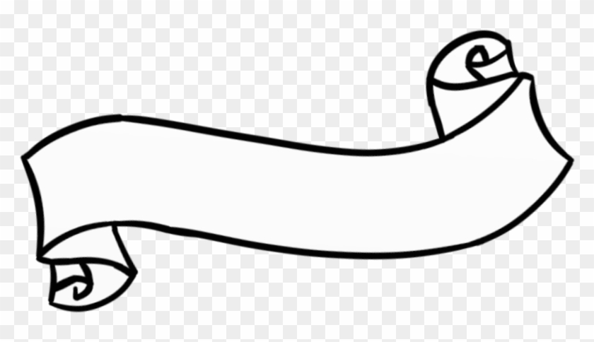 Blank Scroll Banner Free Download Best Blank Scroll - Drawing Clipart